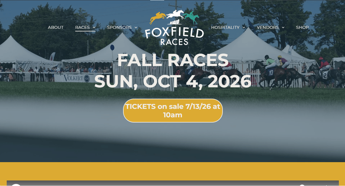 Foxfield Fall Races
